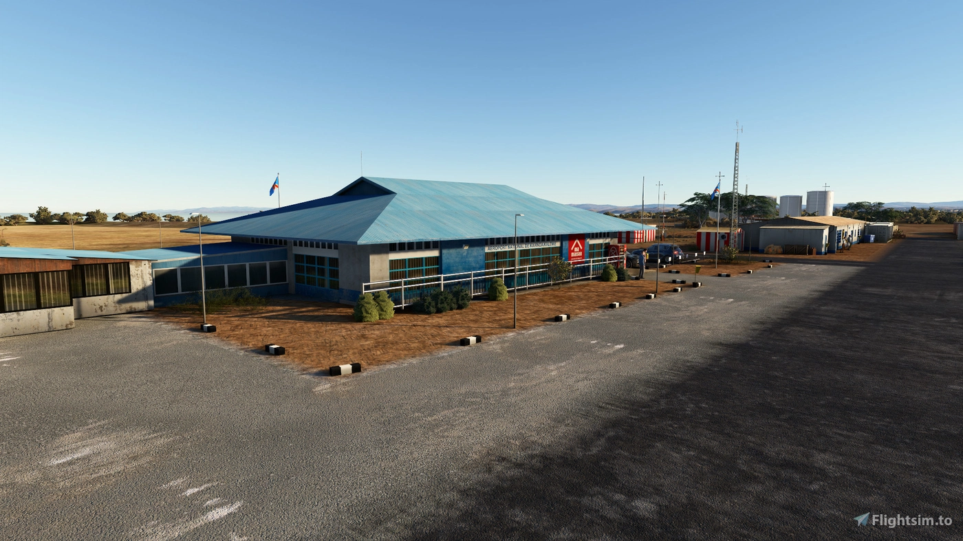 Construction de l'aéroport de Kolwezi