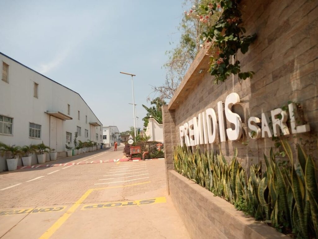 Construction de l'usine Premidis