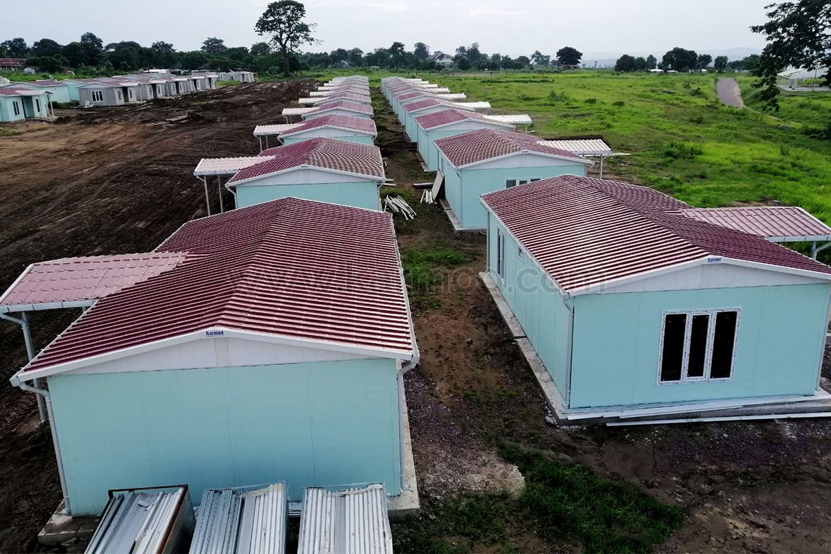 Construction des maisons préfabriquées